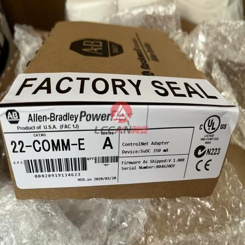 AB Allen Bradley EtherNet IP Adapter 22-COMM-E Communication Apdaters Device 5vDC 350mA New