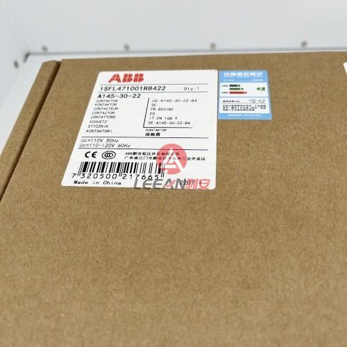 ABB 3 Phase AC Contactor A145-30-22 1SFL471001R8422 A145-30-22-84 ​110-120V 50/60Hz New