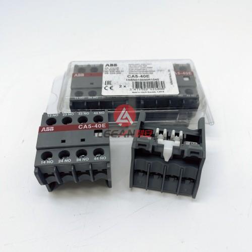 ABB 4-pole Front Mounted Auxiliary Contact Block CA5-40E 1SBN010040R1040 for Contactor New