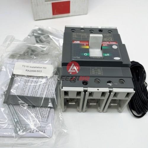 ABB MCCB Circuit Breaker TMAX T3S250 MA160 Fixed 3 Poles 1SDA051322R1 with Release Trip New