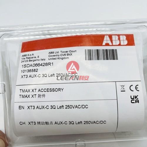 ABB 3 Changeover Contact Open-Closed AUX-C 3Q L 250Vac/dc Wired XT3 TMAX XT Accessory 1SDA066428R1 New