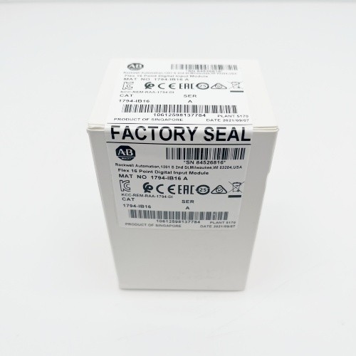 Allen Bradley AB Flex 16 Point Digital Input Module 1794-IB16 PLC I/O Modules New