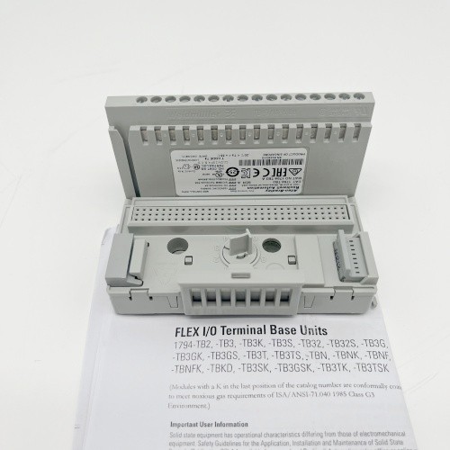 Allen Bradley AB Flex Input Output Terminal Base Unit 1794-TB3 for PLC I/O Modules New