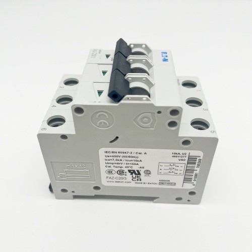 Eaton Moeller 3-Pole Moulded Case Circuit Breaker FAZ-C20/3 Micro Breakers 20A 15kA MCCB New