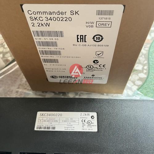 Emerson Commander SK Frequency Inverter Drive SKC3400220 Power 2.2KW 0-480V 0-1500Hz New