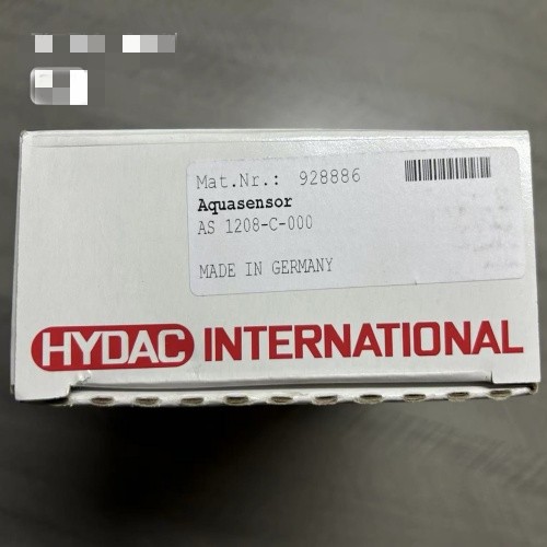 HYDAC Electronic Aquasensor Monitors AS1208-C-000 928886 Fluid Sensor New