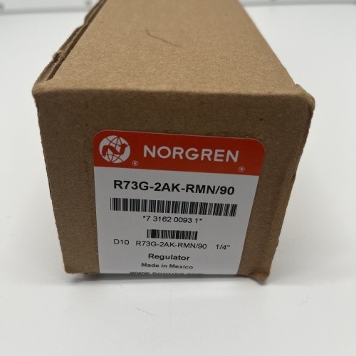 IMI Norgren General Purpose Pressure Regulator R73G-2AK-RMN/90 with Gauge 18-015-209 New