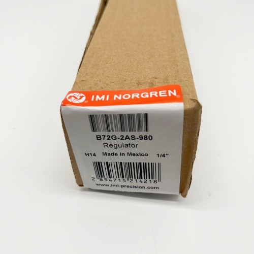 IMI Norgren General Purpose Filter Regulator B72G-2AS-980 with Gauge 18-015-013 New