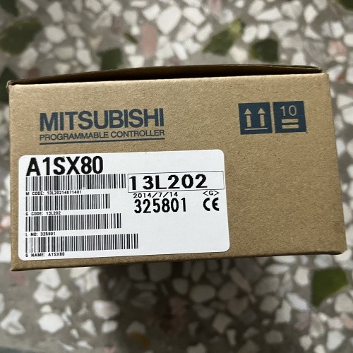 Mitsubishi Input Local Unit A1SX80 Digital Input Output Module DC12V 3mA DC24V 7mA New