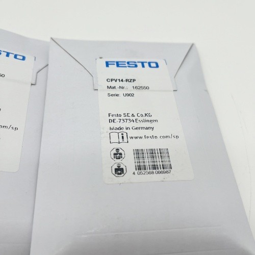 Festo Blanking Plate 162550 CPV14-RZP for CPV Series Valve Terminal New Original