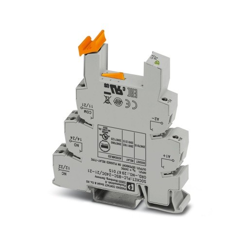 Phoenix Contact Relay Base PLC-BSC- 24DC/21-21 PLC Basic Terminal Block 2967015 New