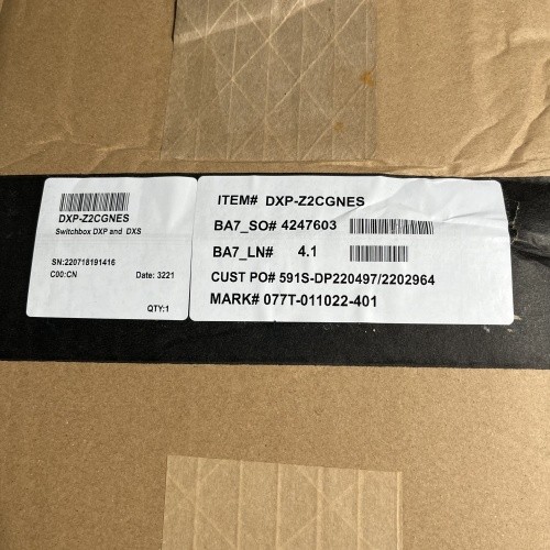 Emerson Topworx DXP Series Limit Switch DXP-Z2CGNES Switchbox New Original 