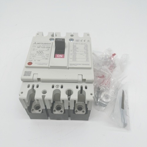 Mitsubishi No-Fuse Breaker NF125-SW Molded-case Circuit Breakers MCCB 3P 100A New