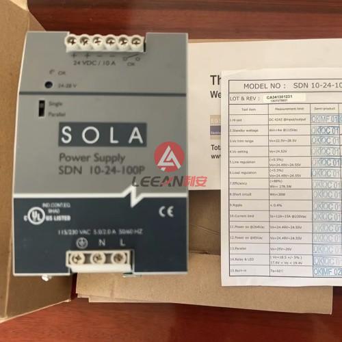 EMERSON SOLA Power Supply Module SDN 10-24-100P Power Supplies 240W 115/230 VAC New