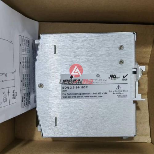 EMERSON SOLA Power Supply Module SDN 2.5-24-100P Power Supplies 2.5A Output Volatge 24VDC New