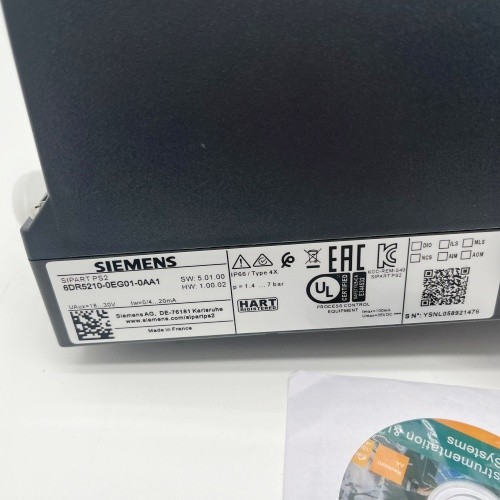 Siemens SIPART PS2 Smart Electropneumatic Positioner 6DR5210-0EG01-0AA1 Single-acting Positioners New