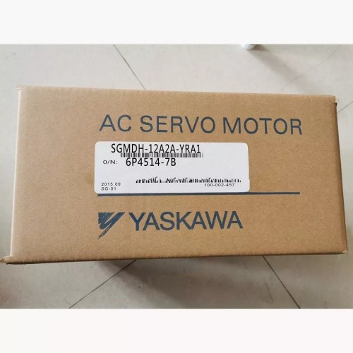 Yaskawa Electric 1150W AC Servo Motor SGMDH-12A2A-YRA1 Servomotor Rated 2000RPM 200V 7.3A New