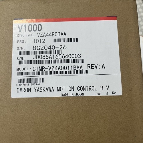 Omron Yaskawa 4.0KW/5.5KW OYMC V1000 Compact Current Vector Inverter VZA44P0BAA CIMR-VZ4A0011BAA New