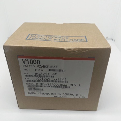 Omron Yaskawa OYMC 0.55KW V1000 Compact Vector Control Drive VZAB0P4BAA Inverter CIMR-VZBA0003BAA New